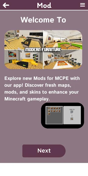 Modern Furniture For MCPE Screenshot 3