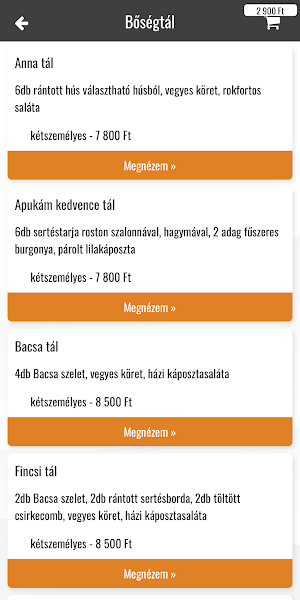 Kőrös Ételbár Győr Screenshot 3