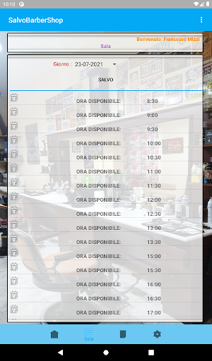 SalvoBarberShop Screenshot 2