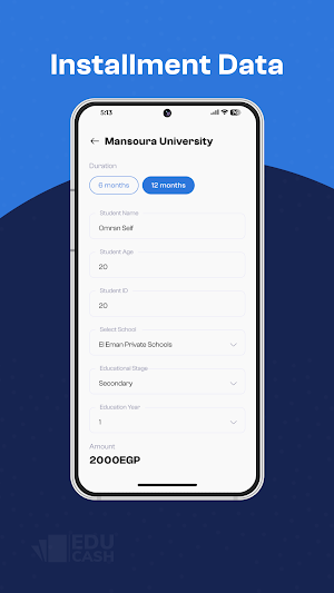 EDU-CASH Screenshot 2
