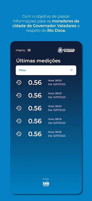 Rio Doce Alerta Screenshot 2
