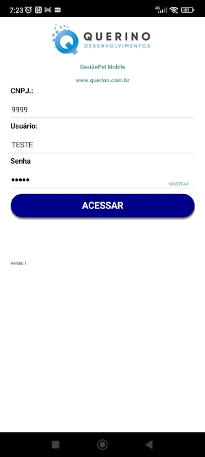 GestaoPet Screenshot 0