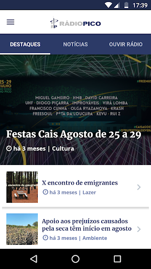 Rádio Pico Screenshot 0