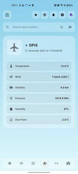 Weather & Prayer Alert Screenshot 1