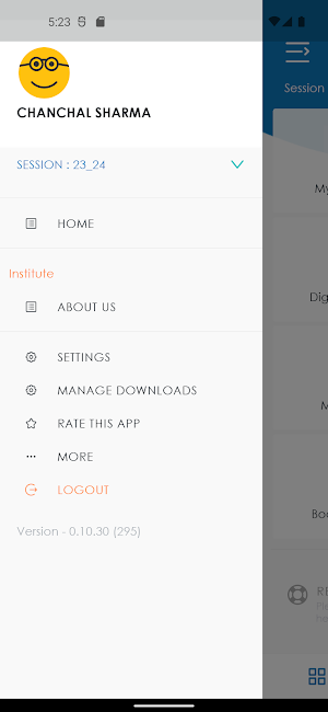 SHIVAJI STUDENT APP Screenshot 1