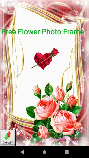 Beautiful Flower Photo Frame Screenshot 1