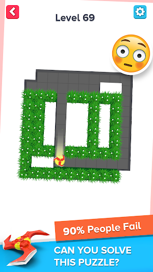 Grass Cut Master Relaxing Game Screenshot 0