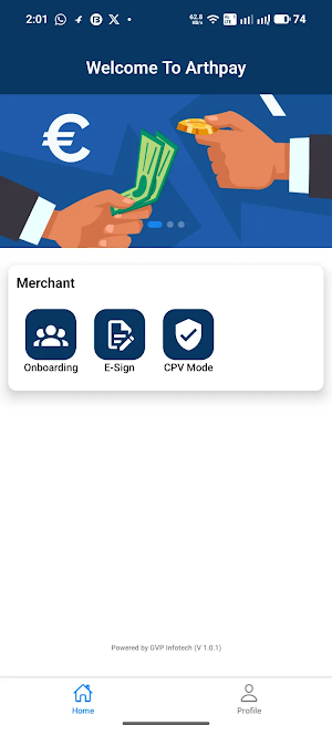 Arthpay Sales Team Screenshot 1