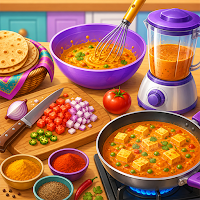 Indian Food Cooking Games
