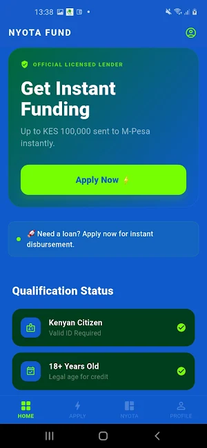 NYOTA-FUND-EMPOWEREMENT Screenshot 0