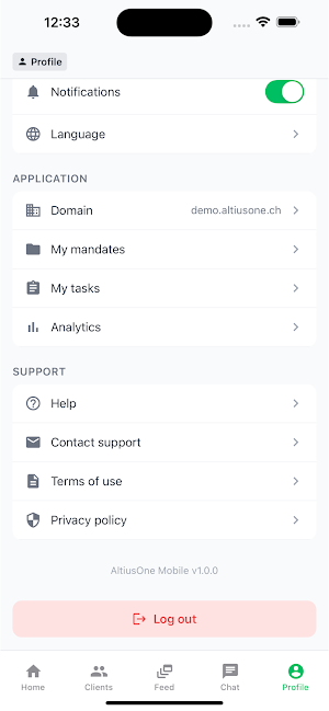 AltiusOne Screenshot 1