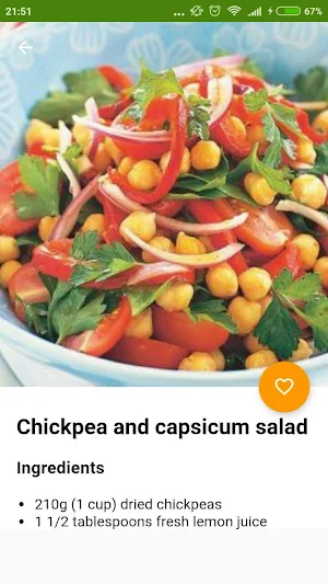 Vegetarian Recipes Offline Screenshot 3