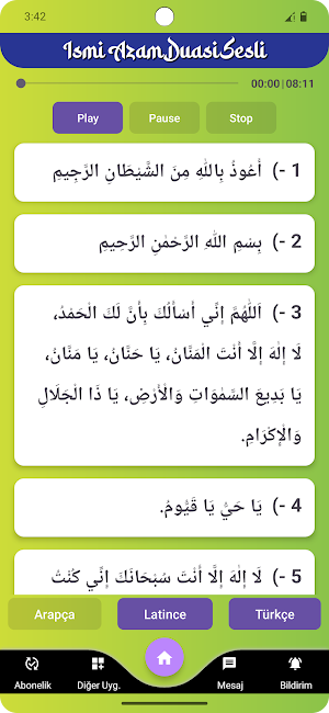 İsmi Azam Duası - Sesli Okunuş Screenshot 3