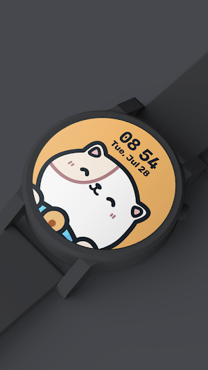 Meow Cat Watch Face Screenshot 0
