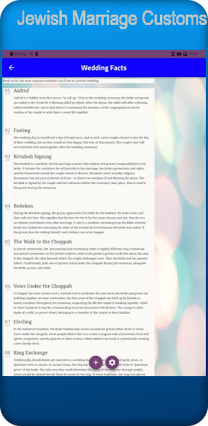 Jewish Marriage Customs Screenshot 3