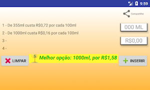 Beverage Calculator Screenshot 3