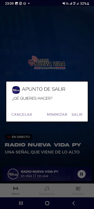 Radio Nueva Vida Py Screenshot 2