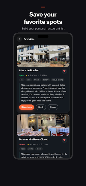 Startik - AI Restaurant Finder Screenshot 2