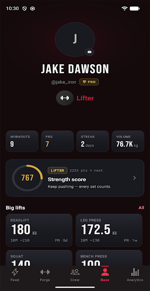 GymCrew — Training & Social Screenshot 3