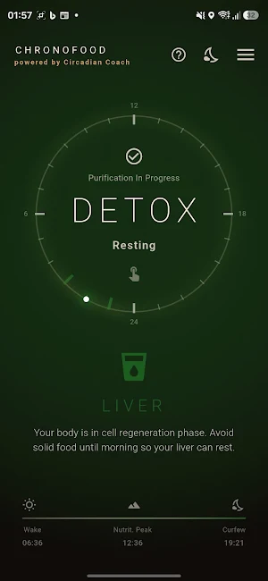 Chrono Food: Circadian Eating Screenshot 1