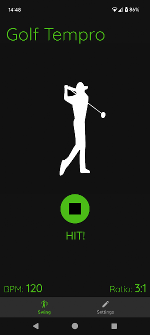 Golf Tempro | Swing Tempo Screenshot 0