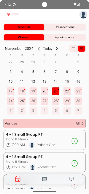 R and B Fitness Screenshot 0