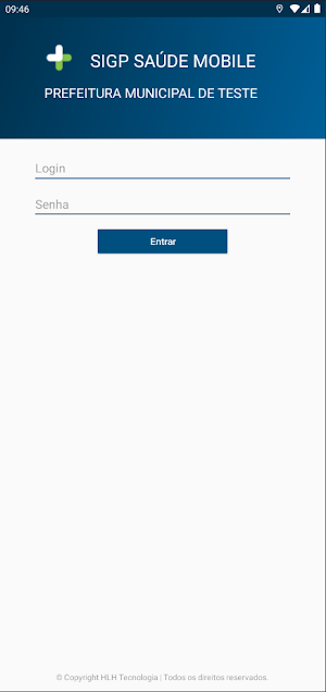 SIGP SAÚDE MOBILE Screenshot 0