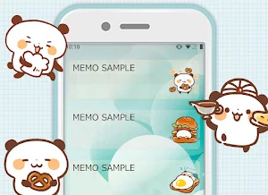 Sticky Note Panda Bread Screenshot 3