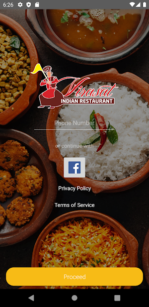 Virasat Restaurant Screenshot 0