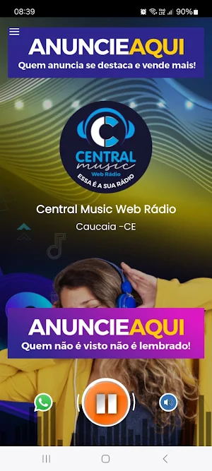 Central Music Web Rádio Screenshot 0