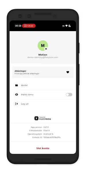 Motion & Trivsel Screenshot 3