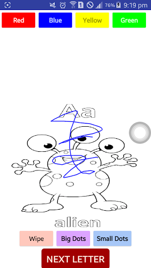 ALPHABET: Color Paint Screenshot 1