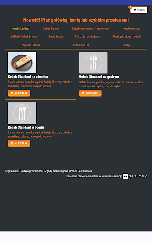 Łoś kebab Screenshot 2