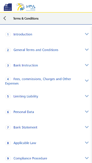 Dashen Bank Amole Lite Screenshot 2