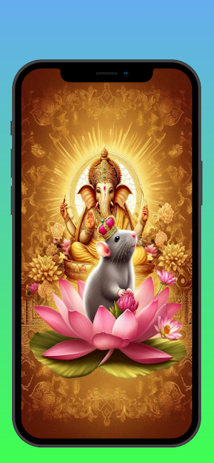 Ganesha 4K Wallpaper HD Photo Screenshot 1