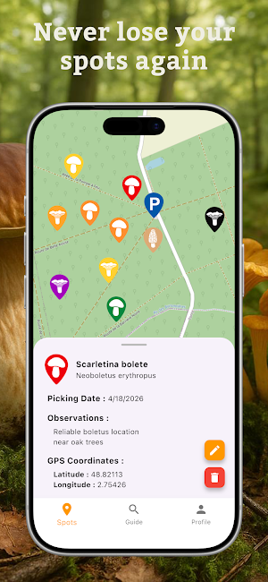 Pickfungi - Mushroom Maps Screenshot 0