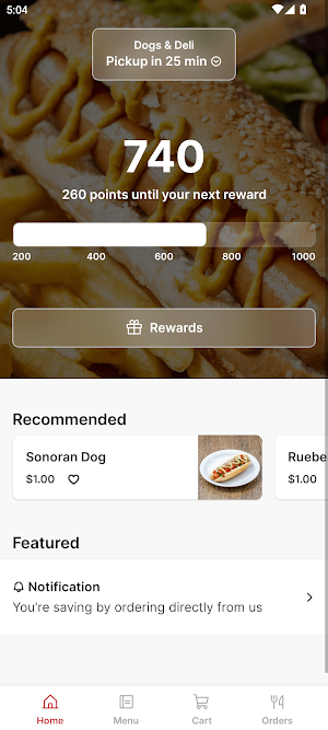 Dogs & Deli Screenshot 0