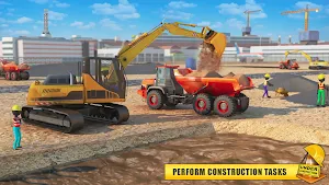 Stickman Airport Construction Excavator Simulator Screenshot 3
