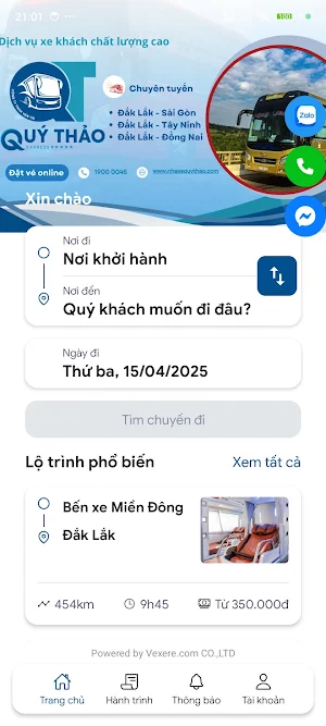 Xe Quý Thảo Đắk Lắk Screenshot 2