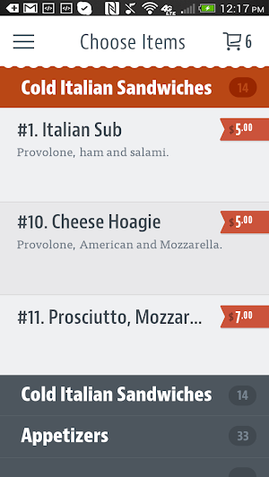 Pizza Como & PC Pub App Screenshot 2