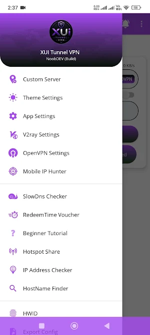 XUI Tunnel VPN Screenshot 0