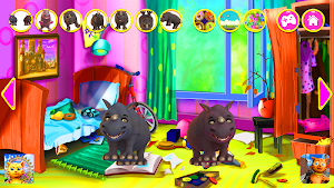 Talking Rhino Hero And Junior Screenshot 1