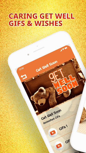 Get Well Soon Greeting GIFs Screenshot 0