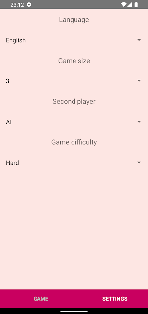 TicTacToe Screenshot 2