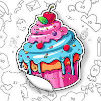Cartoon Sticker Book - IQ Game