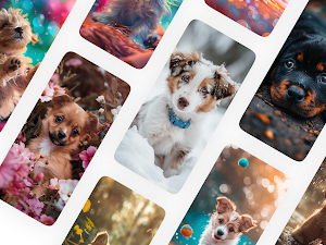 Cute Puppy Wallpapers Screenshot 0