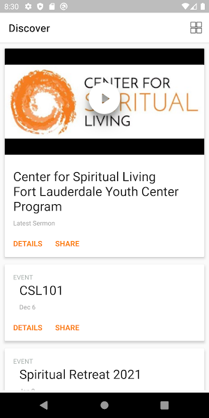 Center for Spiritual Living Fort Lauderdale Screenshot 2