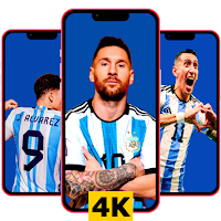 Argentina team wallpaper HD 4K