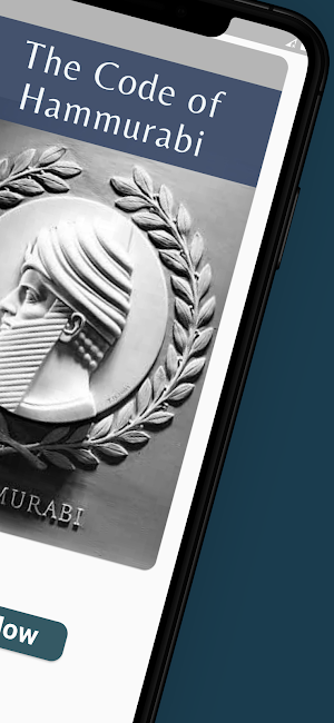 The Code of Hammurabi - Book Screenshot 1