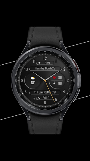 DADAM70 Analog Watch Face Screenshot 0
